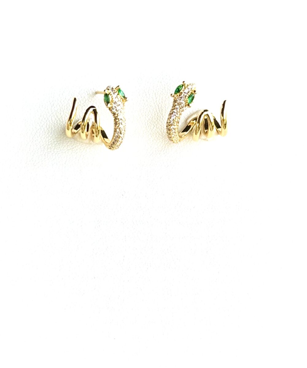 Aretes Snake
