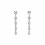 Aretes 5 — Aretes de plata con circones