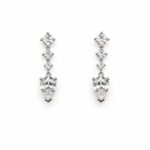 Aretes Lis — Aretes de Plata 925 con Circones Largo: 5cms