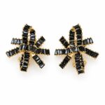Aretes Night — Aretes de Cobre y Circones 2.5cms de Ancho 2.6cms de Largo