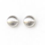Aretes Sweet Silver de cobre, 1.8 cm de diámetro — SO Joyería