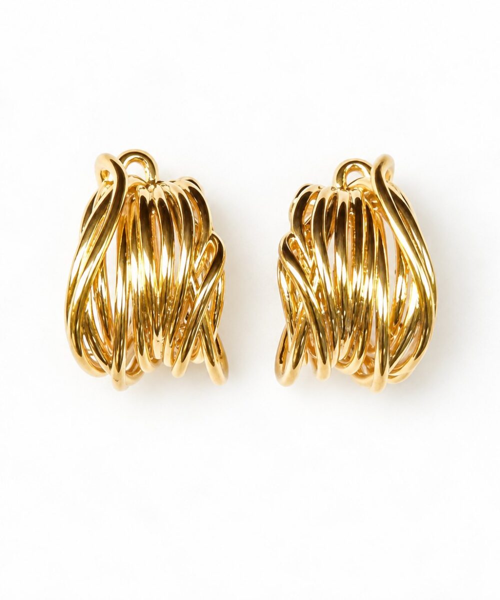 Aretes The Perfect Hoops — Aretes de Cobre 2.5cms de Diámetro