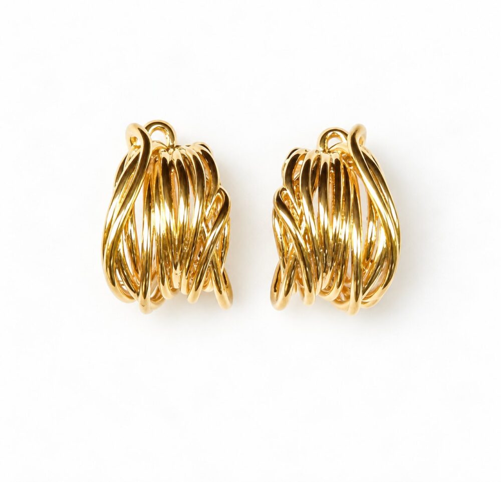 Aretes The Perfect Hoops — Aretes de Cobre 2.5cms de Diámetro