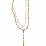 Collar Perfect Gold — Collar de acero Largo cerrado: 36cms